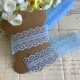 Dentelle ruban bleu clair 1M