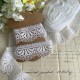 Dentelle blanc stretch 1M