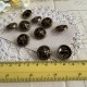 10 bouton métal étoile Look Bronze