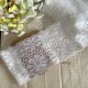 Dentelle stretch blanc 1M