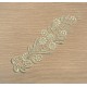 Applique dentelle blanc