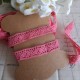 Spitze Baumwolle rosa 1M