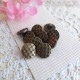 10 boutons Look Bronze